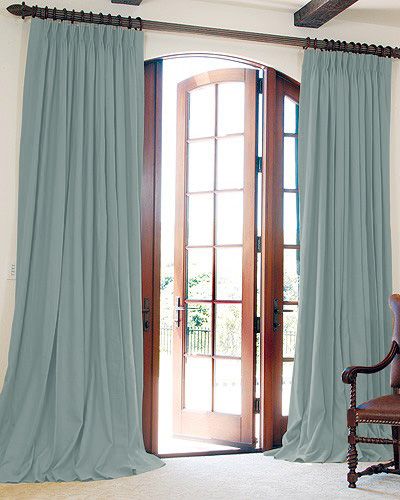 THE | OUTLET - Solid Linen in Spa Blue